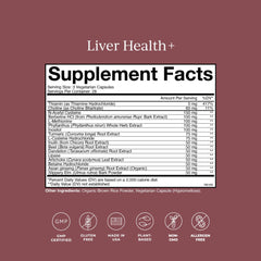 CYMBIOTIKA Liver Health packaging display for easy shopping.