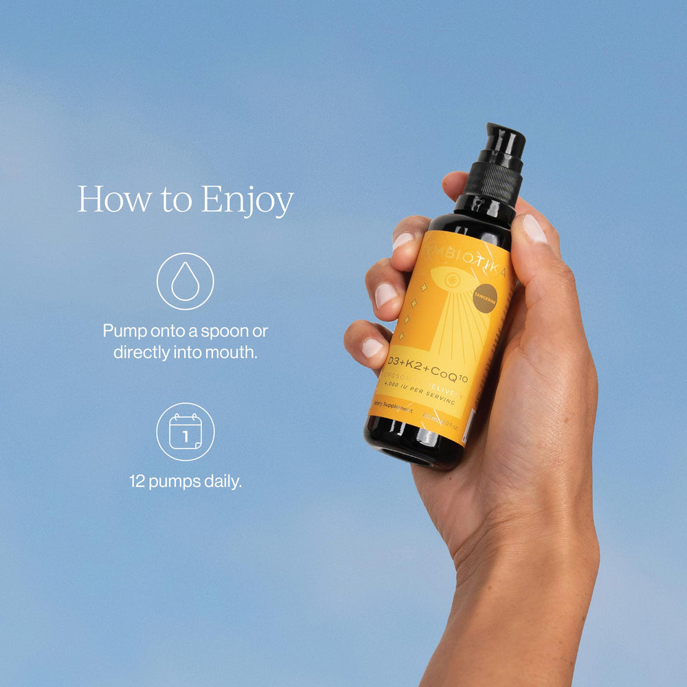 CYMBIOTIKA Tangerine flavor liquid drops ready to mix