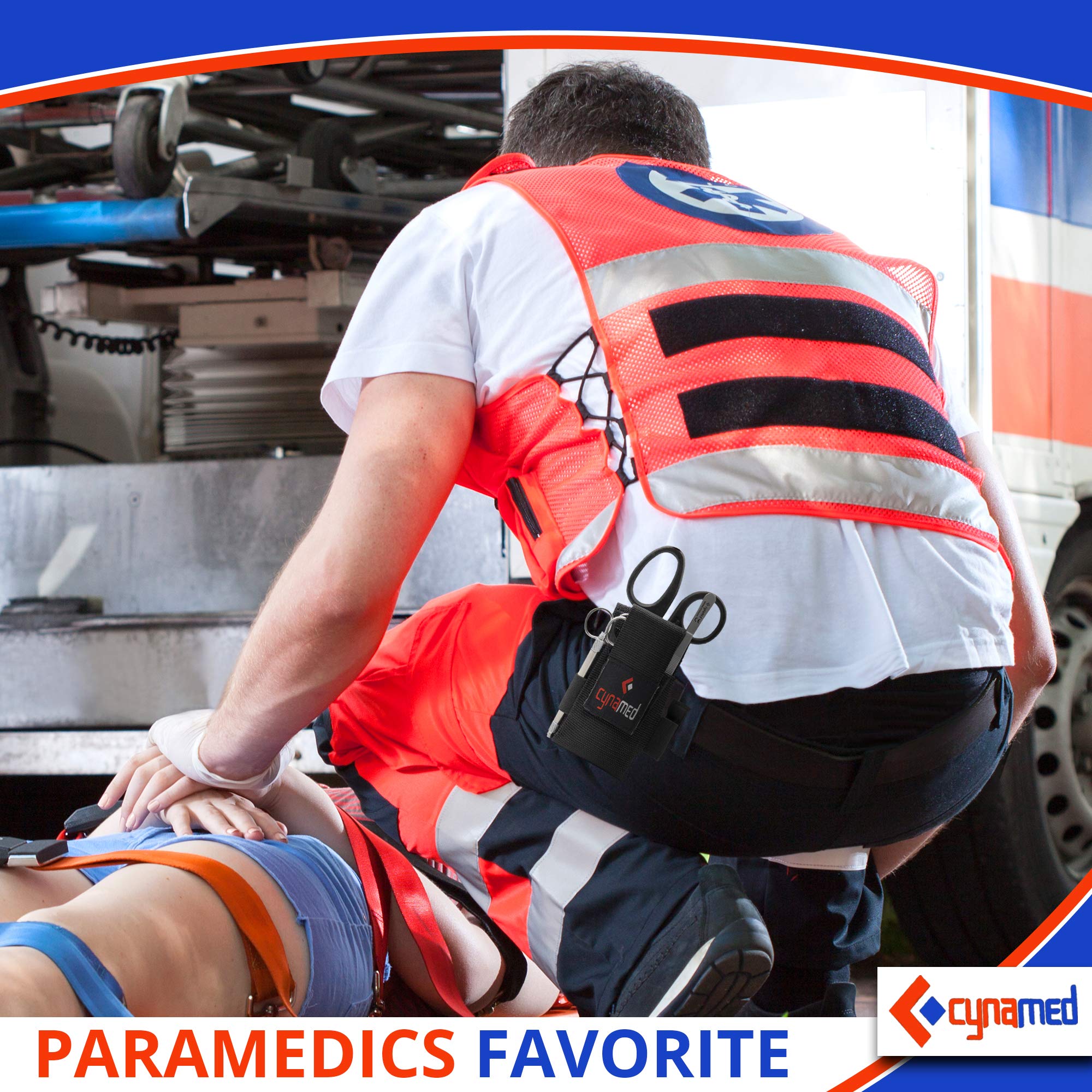 Cynamed first responder kit pouch keeps tools organized on the belt