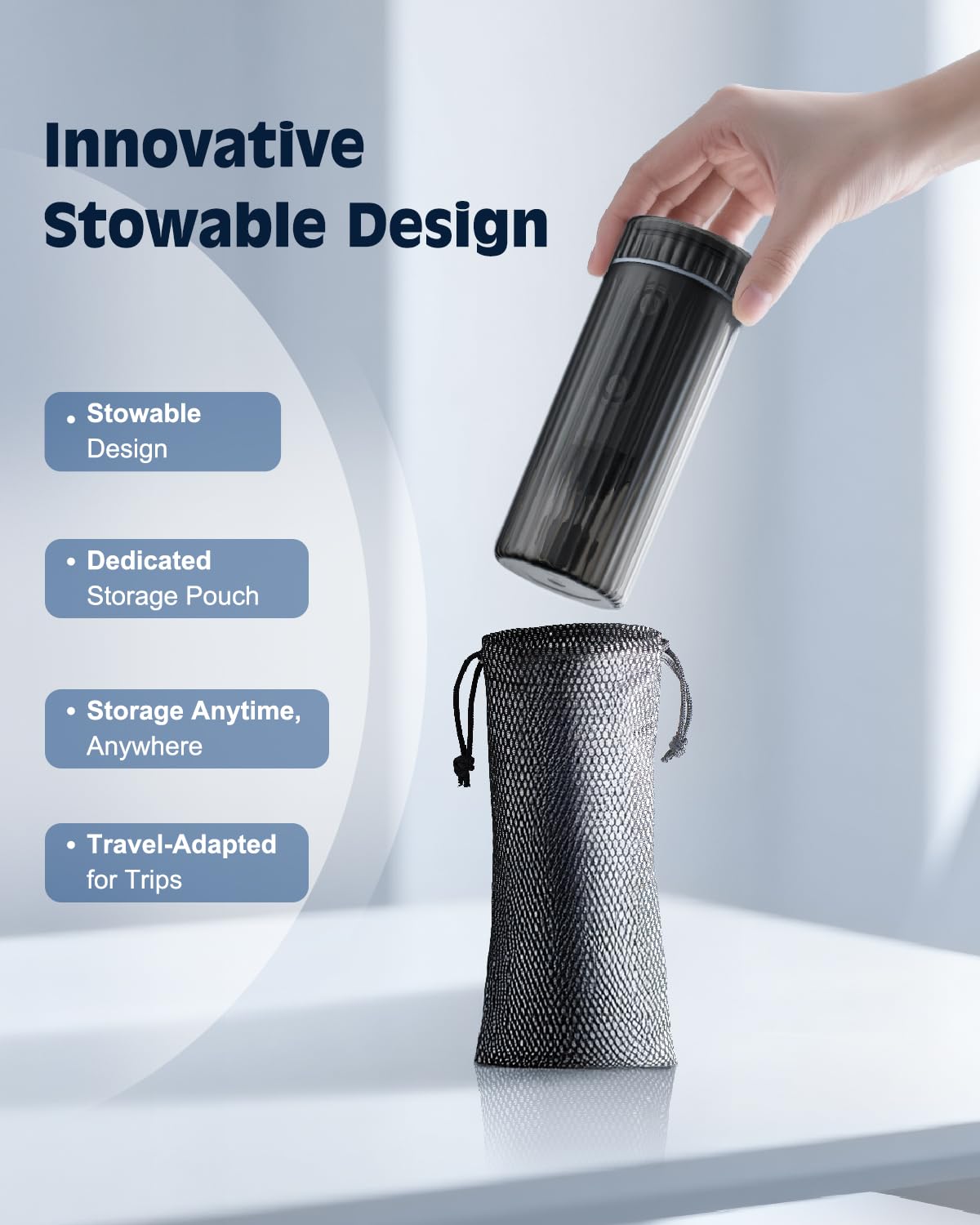 CYOUH comes with a storage bag for hygienic transport and organized nasal care.