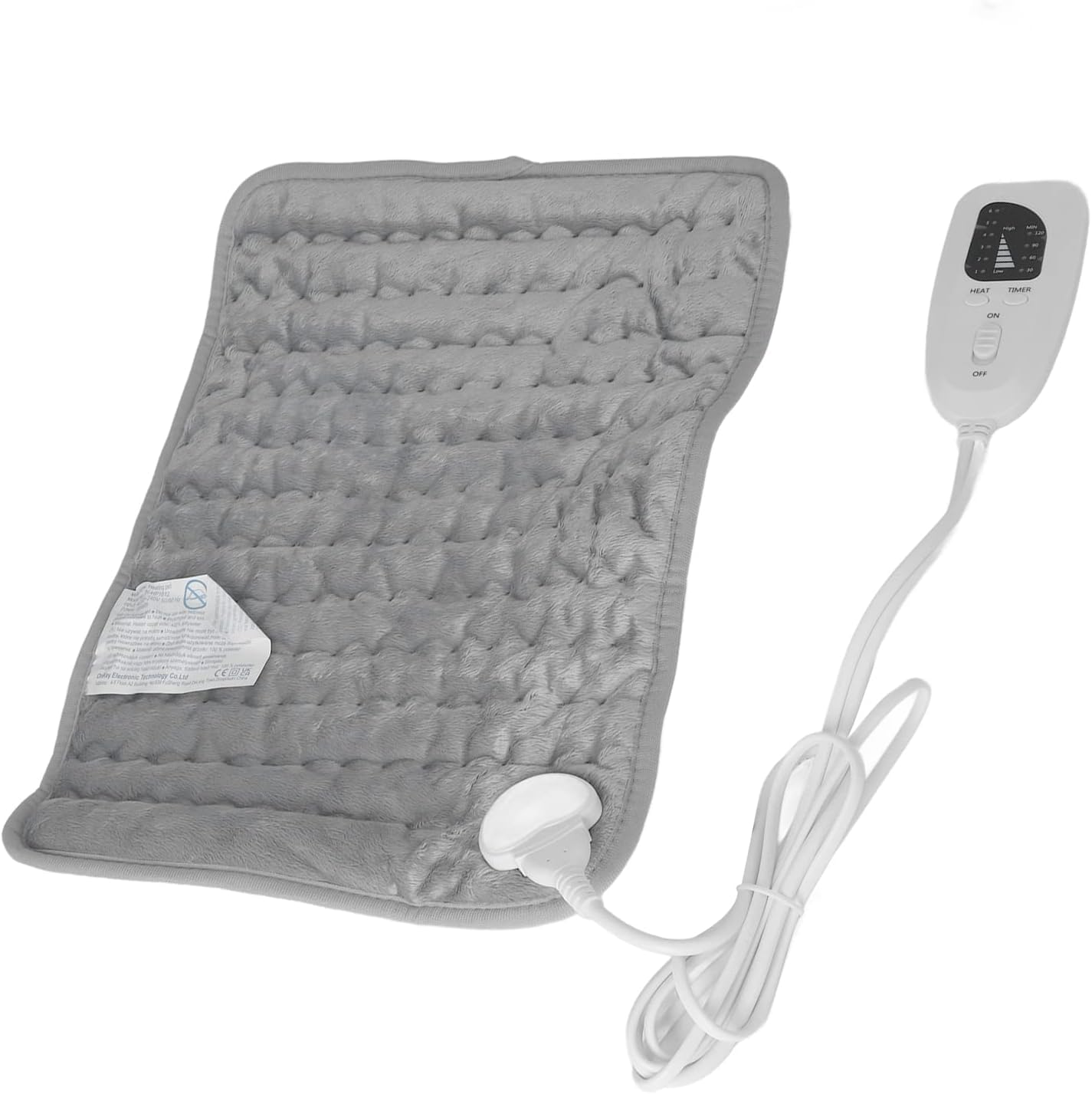 CYSFETENA electric heating pad delivering fast, even warmth for quick comfort