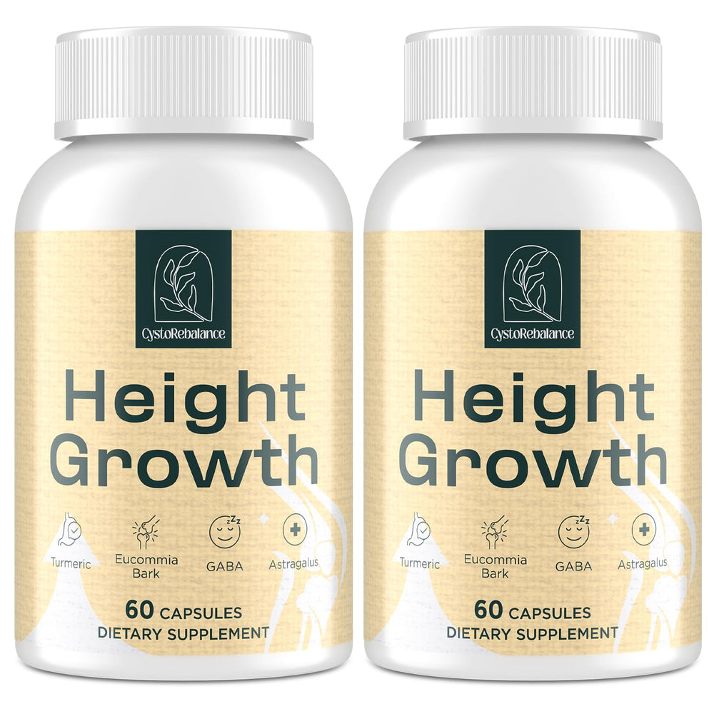CystoRebalance 25in1 bone-strength bottle front shows a complete nutrient blend for daily growth support.