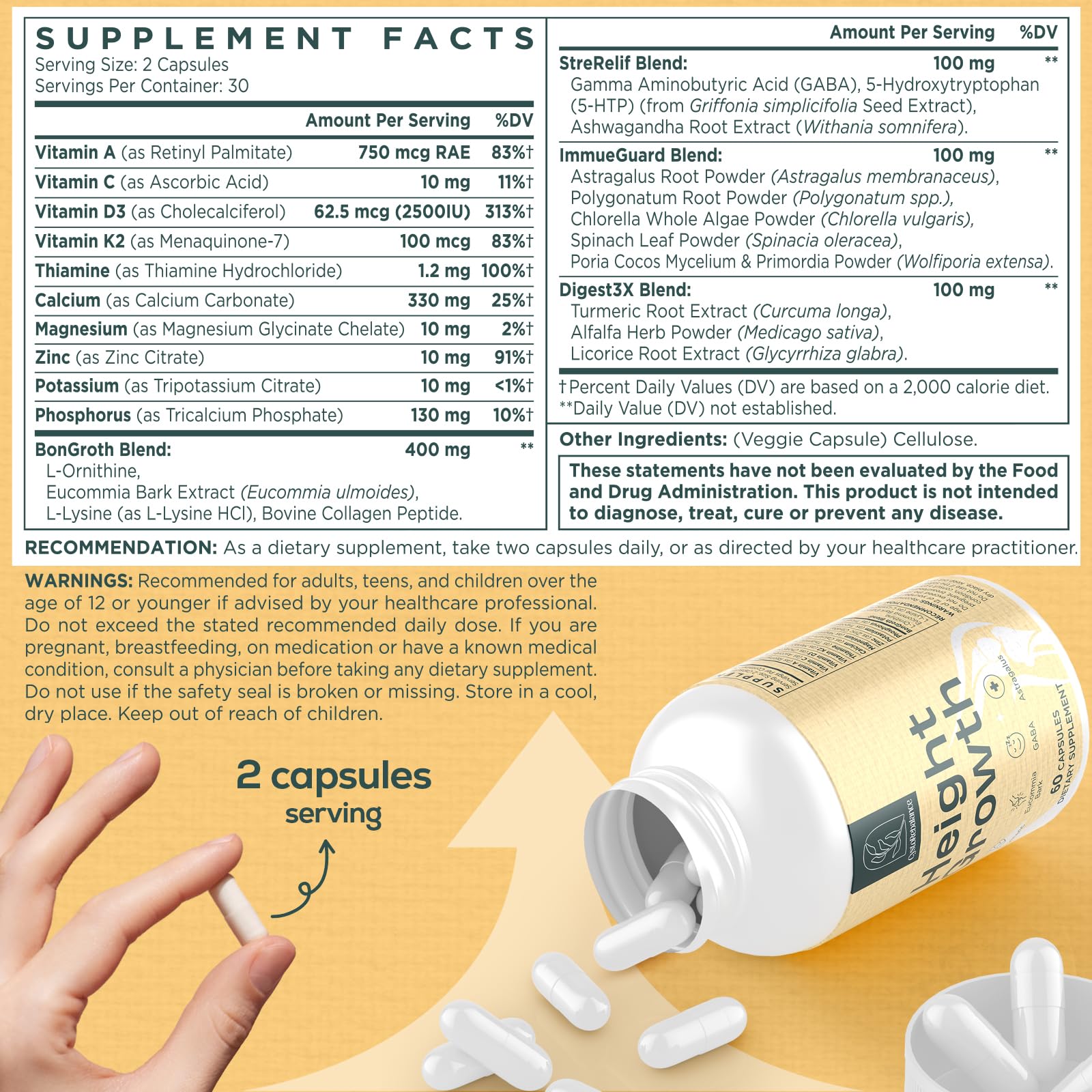 CystoRebalance immune-support herbal formula suggesting overall vitality.