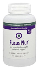 D'Adamo Fucus Plus sea vegetable formula bottle enhances metabolic support naturally.