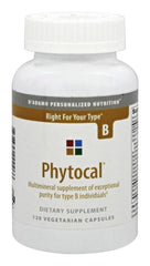 D'Adamo Phytocal B bottle cap close-up emphasizes ease of use.