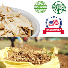 No preservatives ginseng slices suitable for tea, soups, and baking