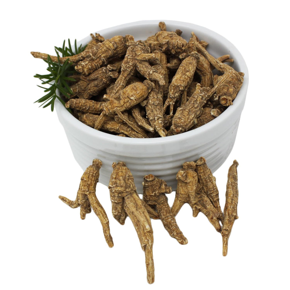 DABC OAK LAND Wisconsin American ginseng slices ideal for kitchens and drinks.