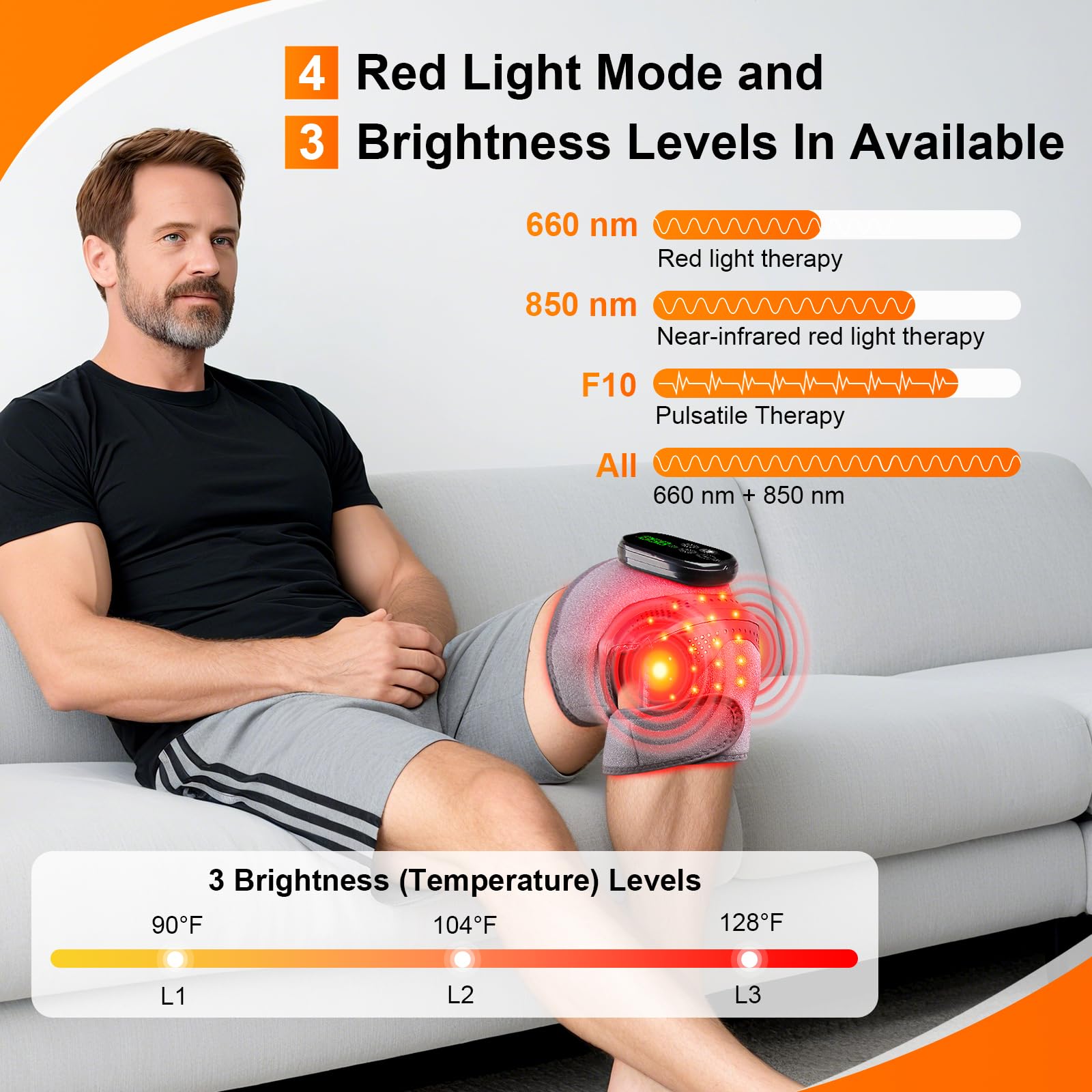 DABLEIBEN 3D vibration and infrared heating provide a soothing massage.