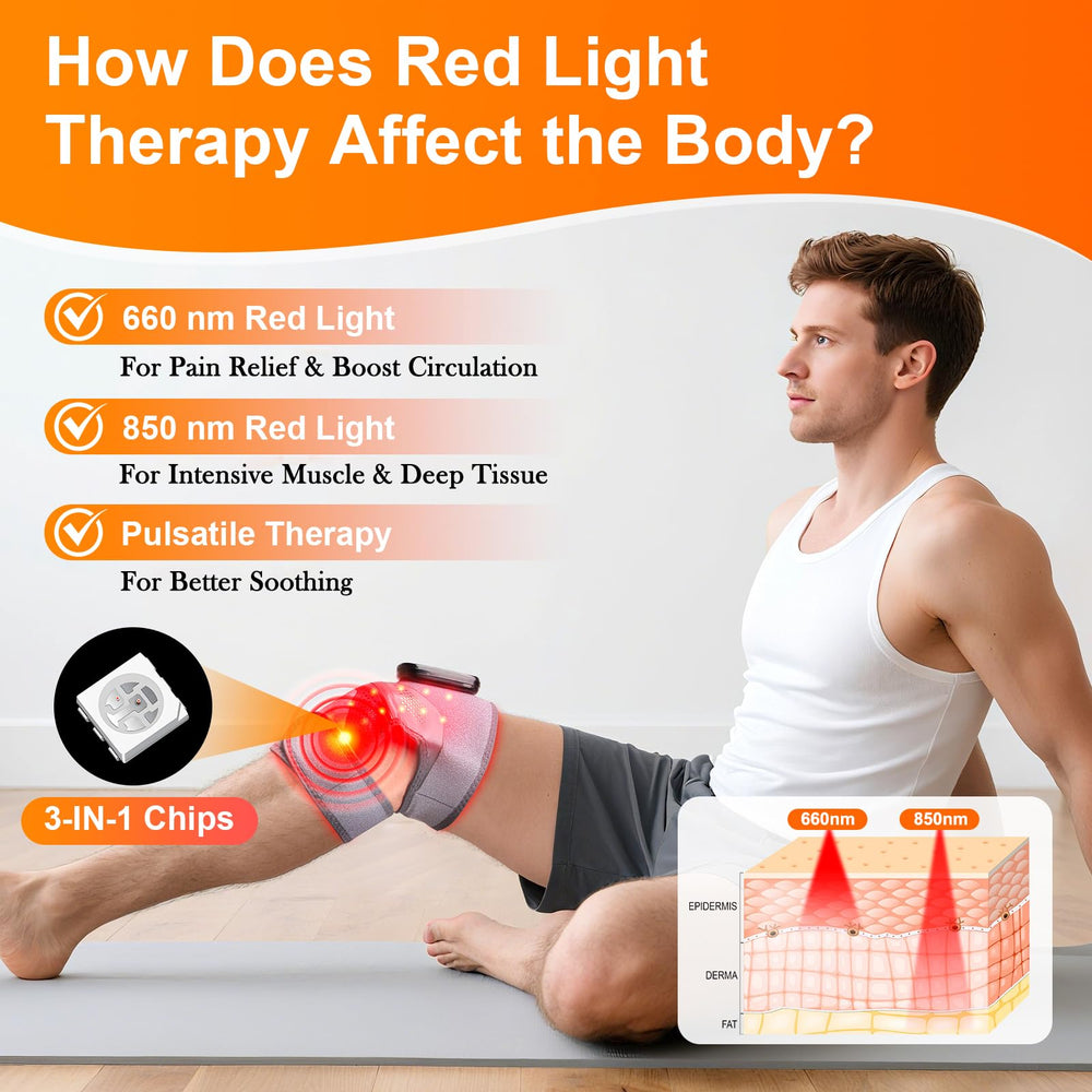 DABLEIBEN 660nm/850nm therapy reaches tissue layers for potential circulation support.