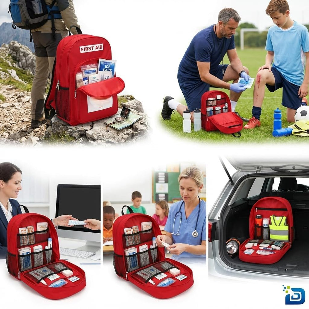 DABOS five-pack lets you organize home and car kits.