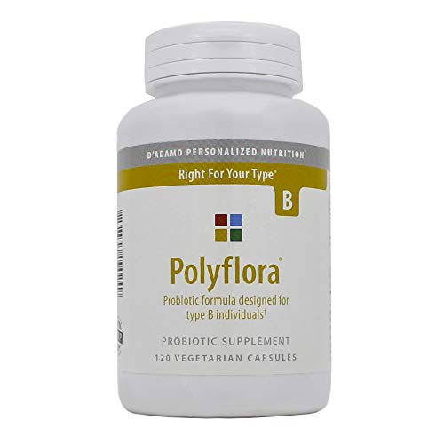 D'Adamo Polyflora B ingredients label close-up, highlighting transparent formulation and quality.