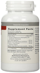D'Adamo Polyflora O capsules closeup highlights probiotic blend aiding digestion and nutrient absorption