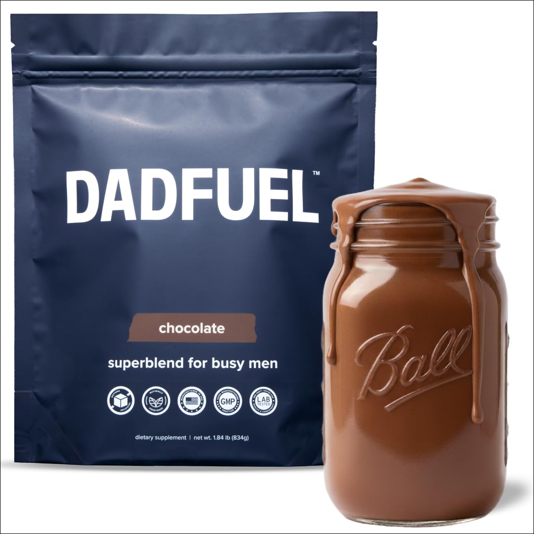 DADFUEL all-in-one shake setup for quick daily nutrition on the go