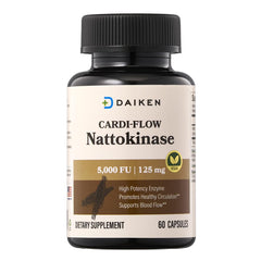 DAIKEN nattokinase 5000 FU capsules, easy to swallow for daily use