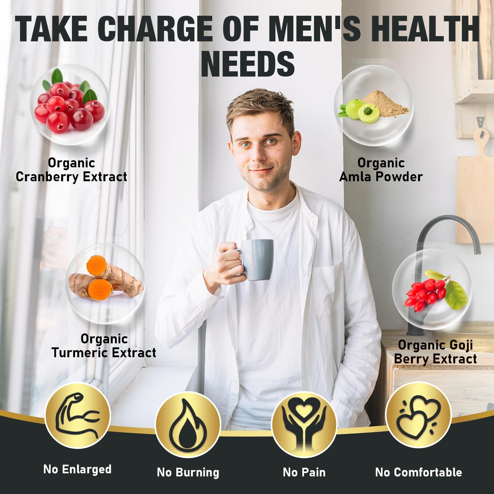 Dailanbu turmeric, cranberry, and goji capsules for immune support
