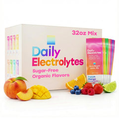 Daily Electrolytes pineapple coconut packet for fast on the go hydration.