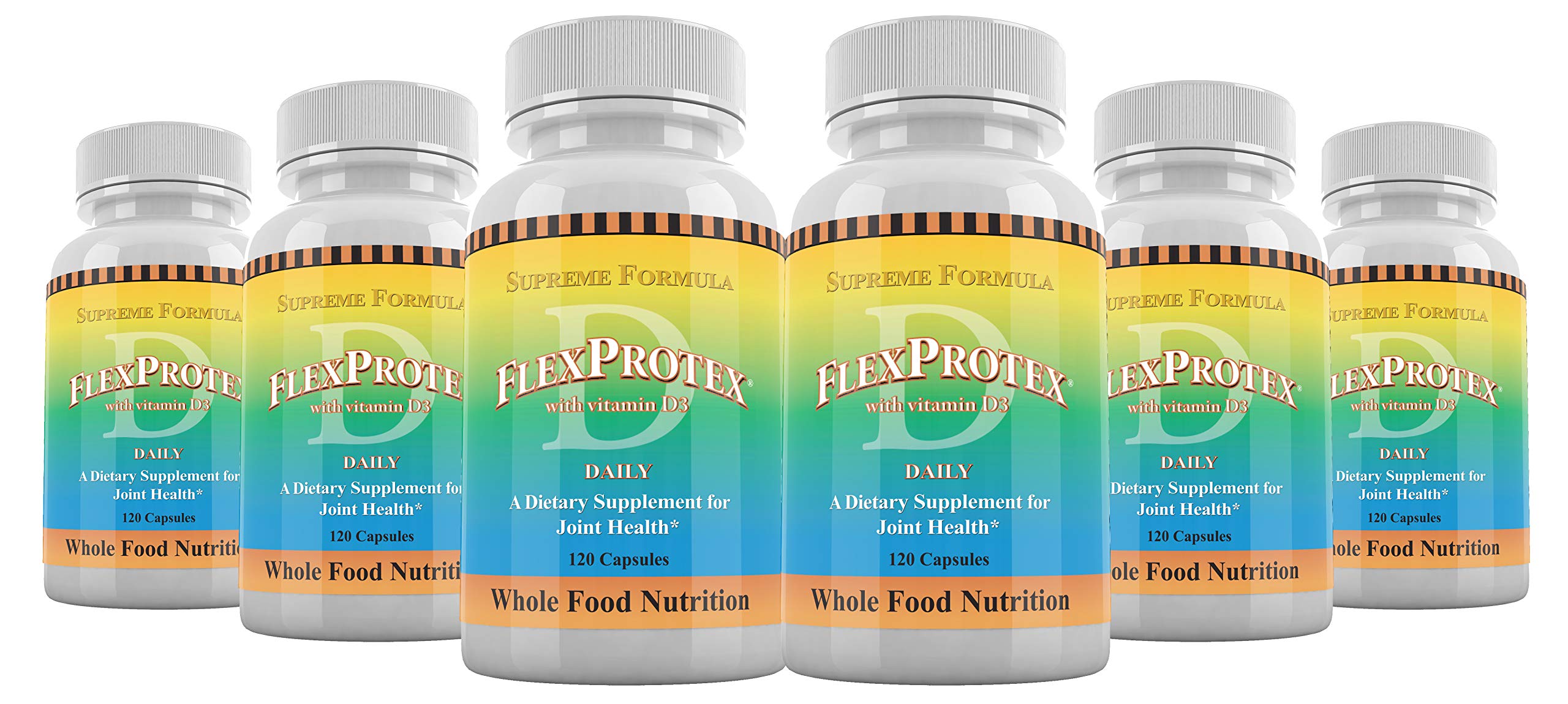 Daily Health FlexProtex D bottle front view showing joint support formula