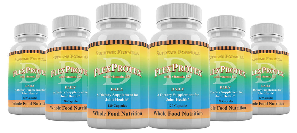 Daily Health FlexProtex D bottle front view showing joint support formula