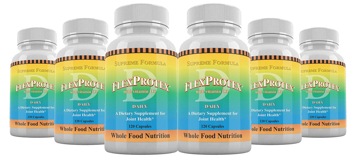 Daily Health FlexProtex D bottle front view showing joint support formula