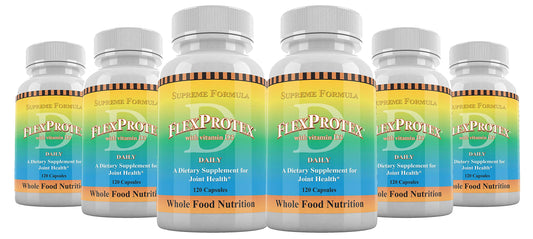 Daily Health FlexProtex D bottle front view showing joint support formula
