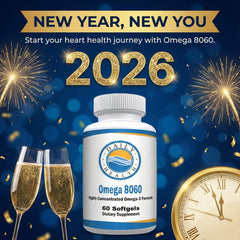 Daily Health Omega8060 softgels close-up highlighting EPA and DHA for potential joint and brain benefits