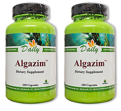 Daily Manufacturing Algazim bottle with 250 capsules may support digestive balance as part of a daily routine.
