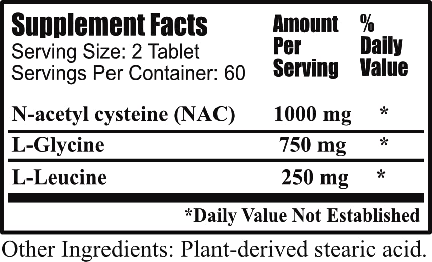 Daily Manufacturing Glutathio-Lean label view with ingredient details for informed use.