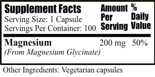 Daily Manufacturing Magnesium Glycinate capsules for easy absorption.
