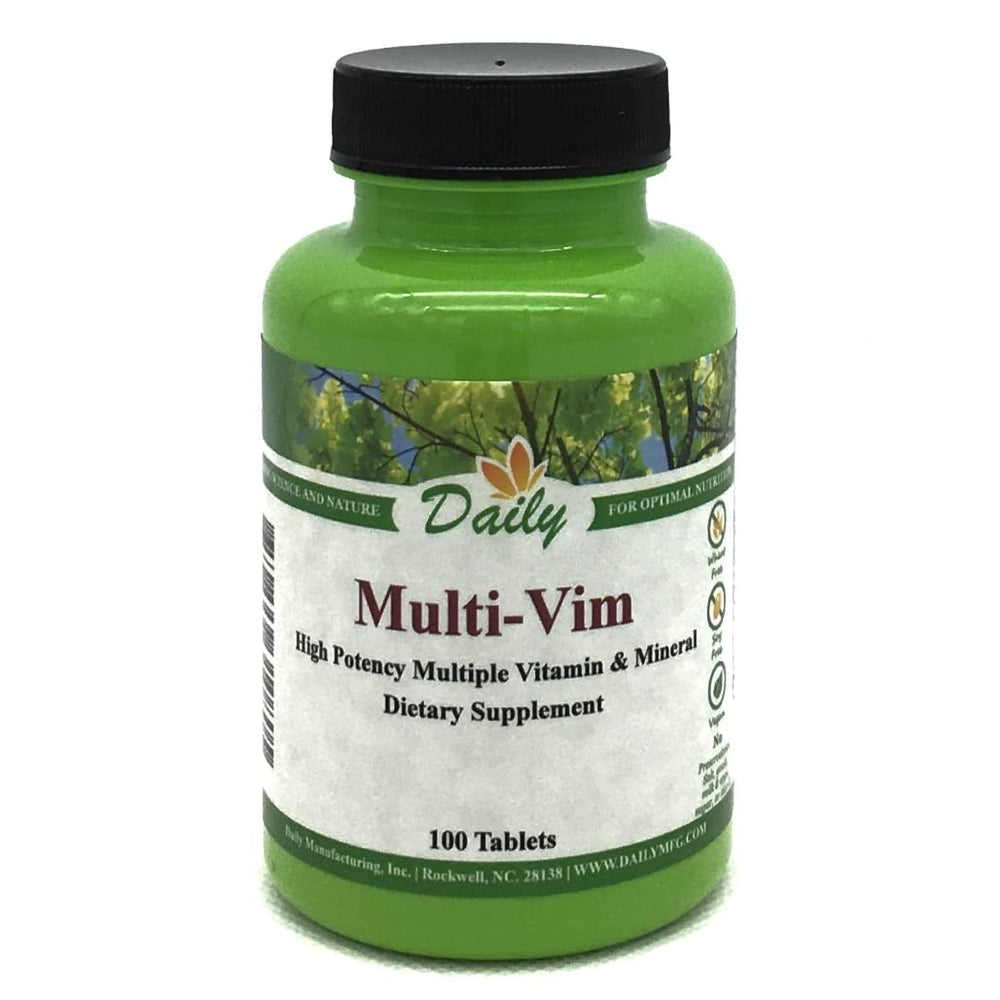 Daily Manufacturing Multi-Vim tablet-coated chlorophyll for easier swallowing and daily nutrition.