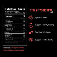 Daily Salts sodium potassium magnesium graphic highlights essential minerals.