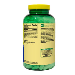 Daily use ritual idea with calcium citrate supplement.