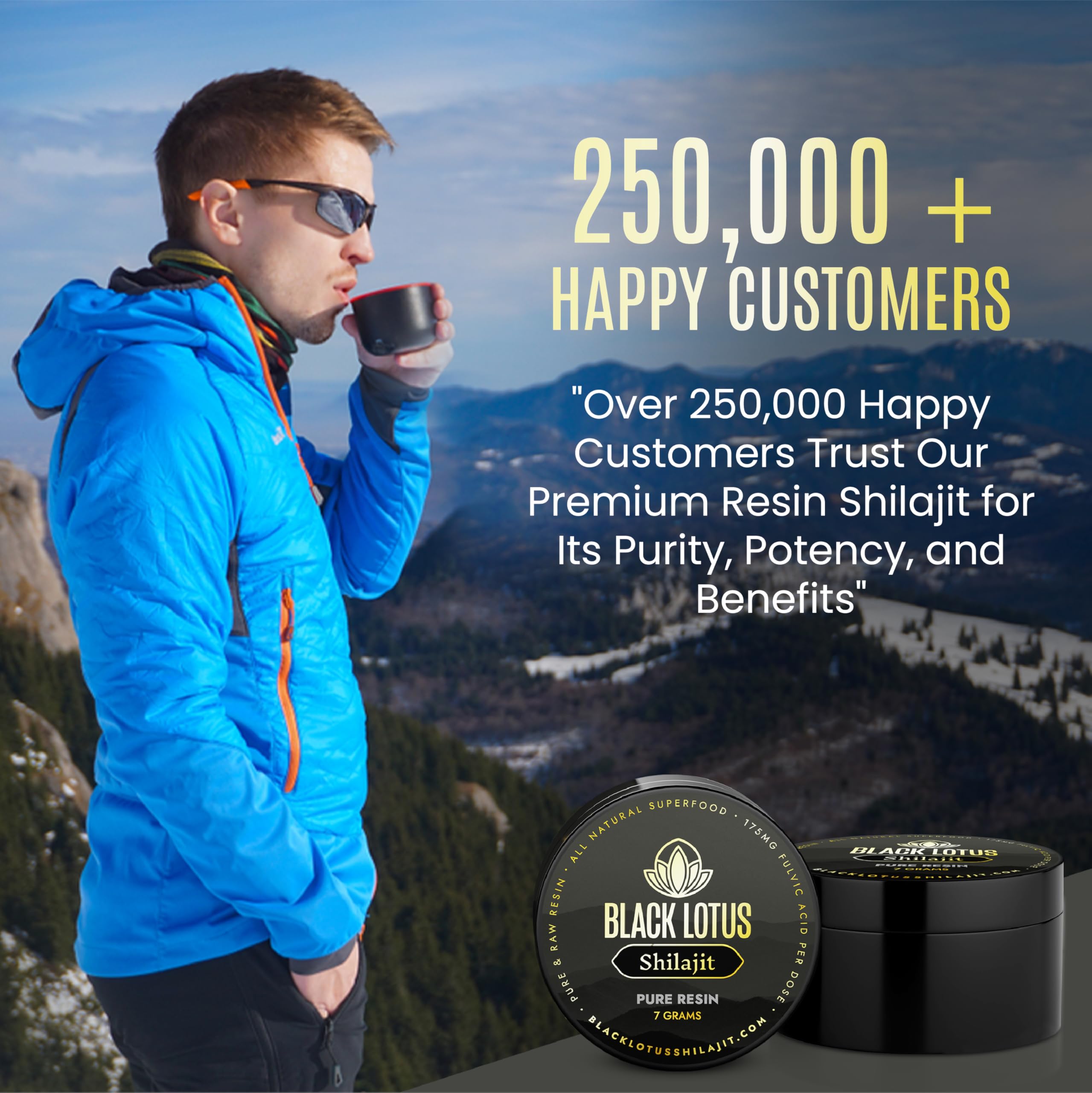 Daily-use Shilajit resin for energy and focus support.