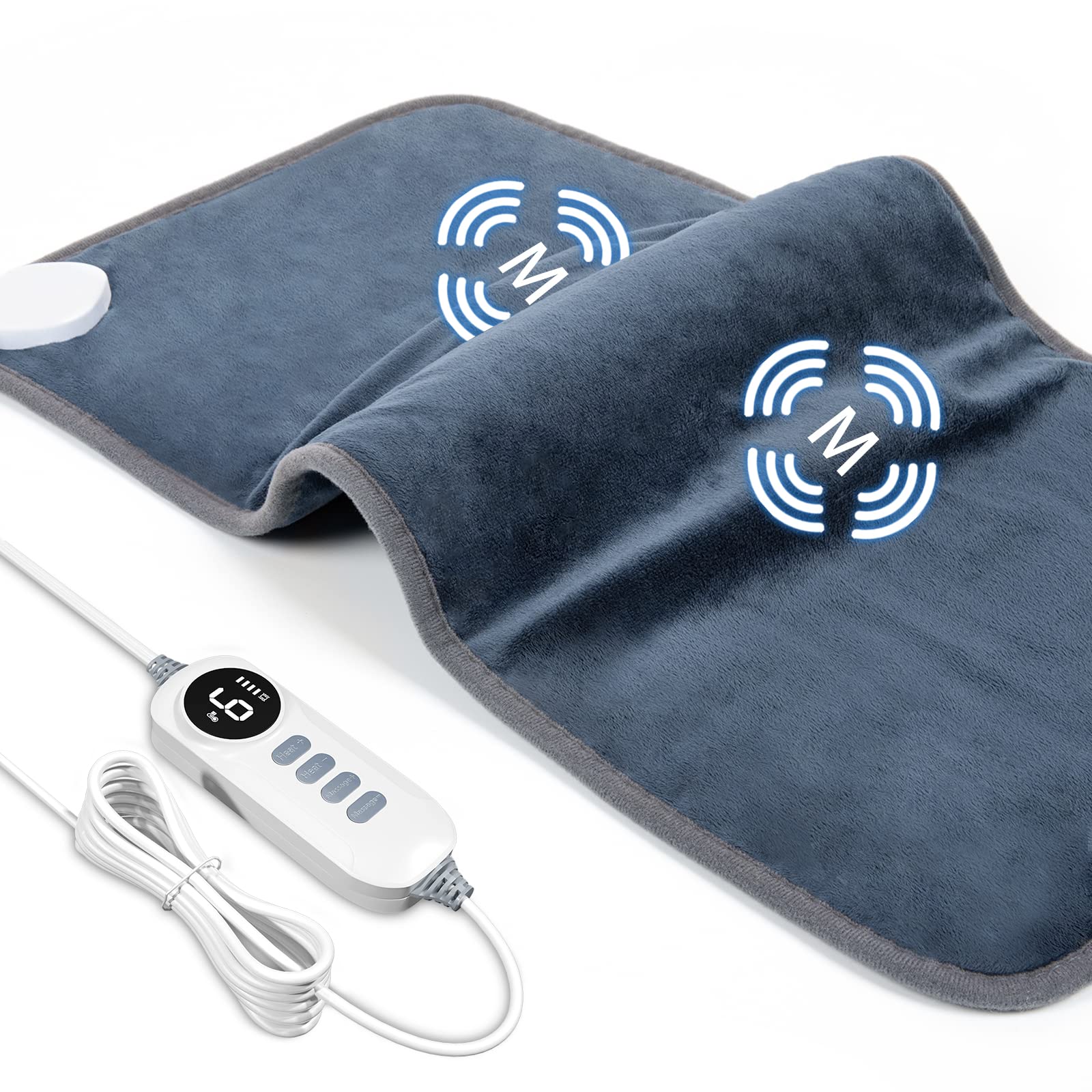 DAILYLIFE DailyLiff massage pad full view for wide-area comfort.