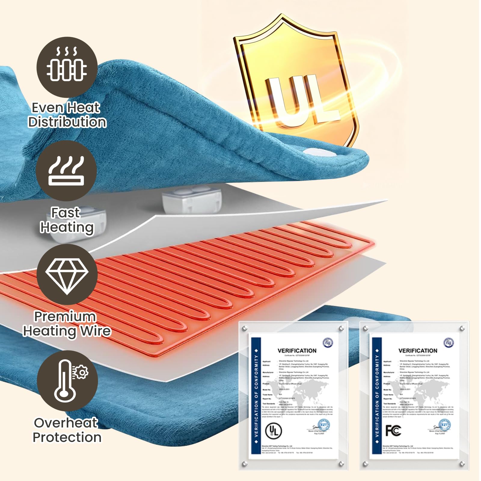 DAILYIFE heat settings range for customizable warmth on the go.