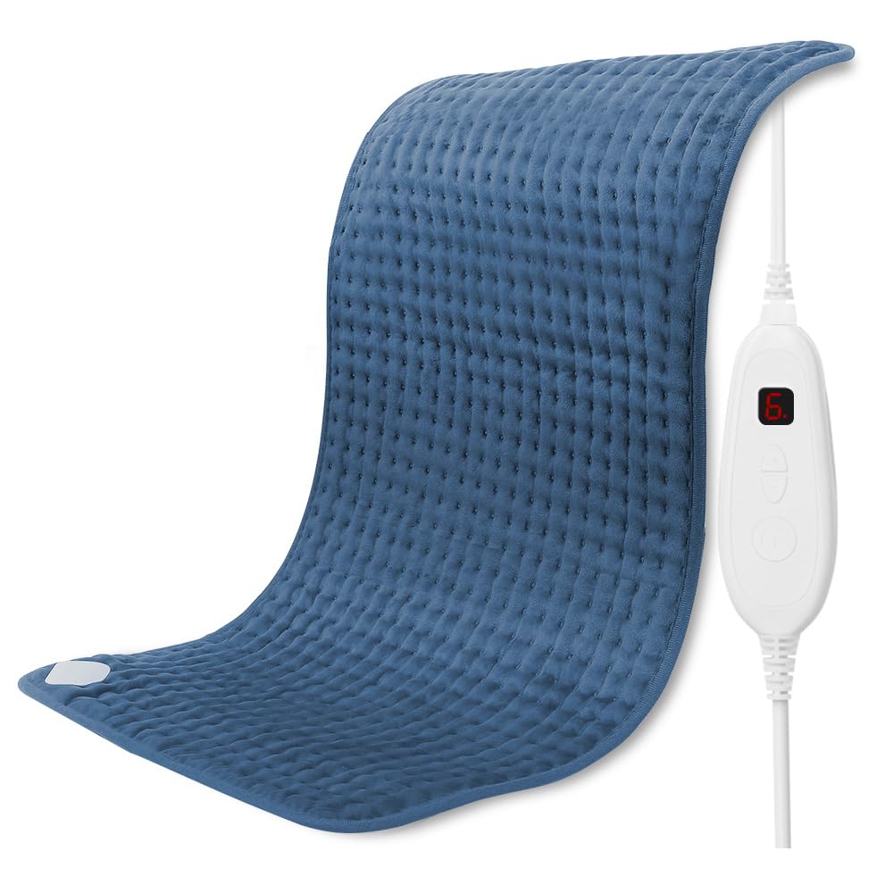 DAILYLIFE heating pad back-coverage 17x33 inches for broad, soothing warmth.