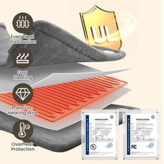 DAILYLIFE machine-washable heating pad for easy cleaning after use.