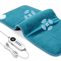 DAILYLIFF massage heating pad shows full-coverage warmth for back and shoulders.