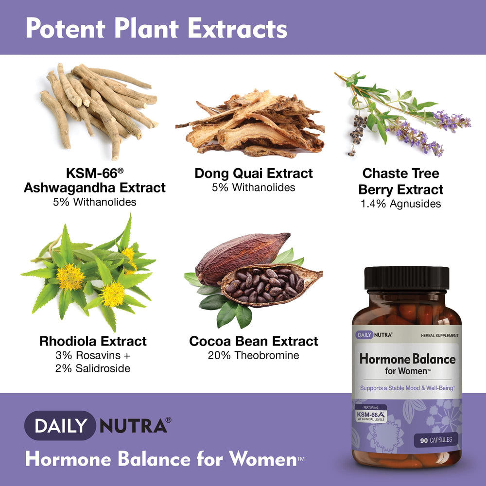 DailyNutra Hormone Balance dong quai extract capsule shows traditional botanical support