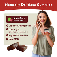 DailyNutra KSM-66 label emphasizes organic ingredients and 600mg potency per serving.