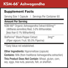 DailyNutra 600mg dosage label with clear daily-use guidance.