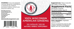 Dairyland brand logo on packaging signaling Wisconsin quality.