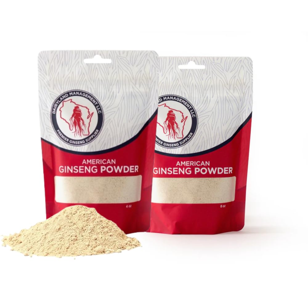 Dairyland Concentrated American Ginseng Powder bottle for smoothies and tea