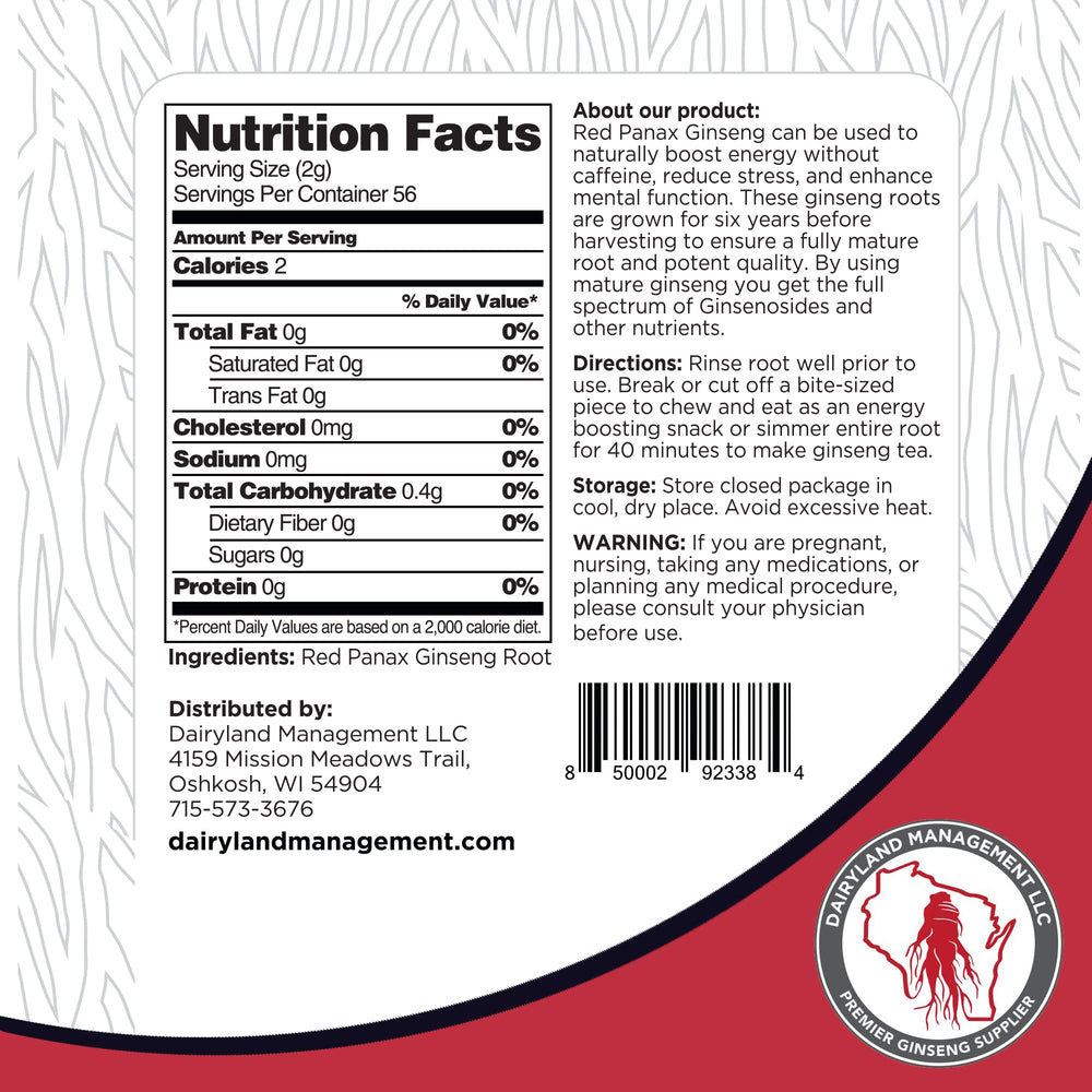 Dairyland Panax Ginseng Root cooking-broth idea; enhances soups with earthy warmth