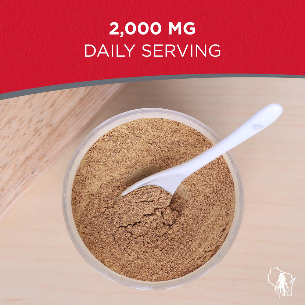 Dairyland Red Panax Ginseng Powder in coffee demonstrates smooth energy addition.