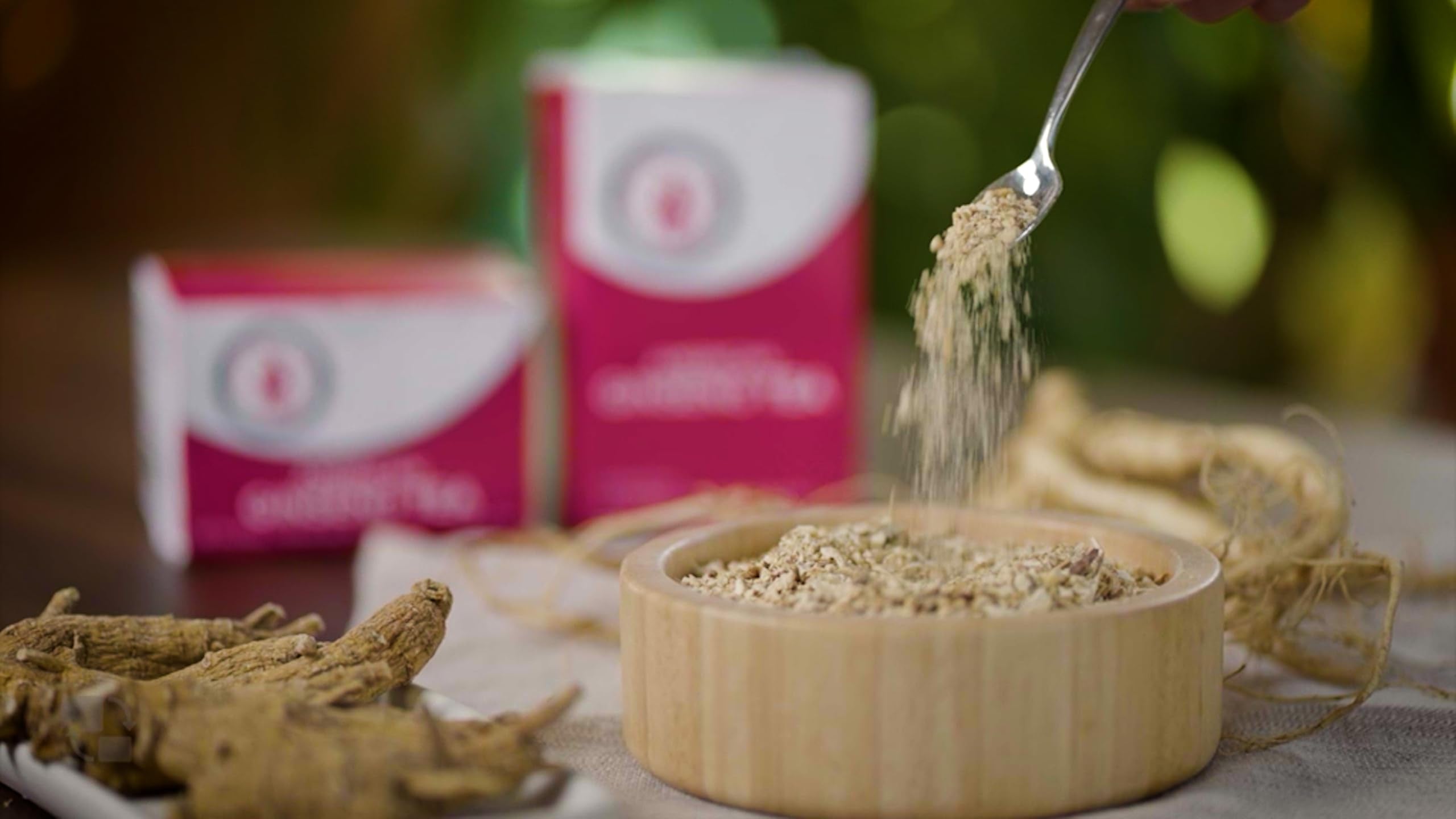 Dairyland logo signals authentic Wisconsin-grown ginseng quality.