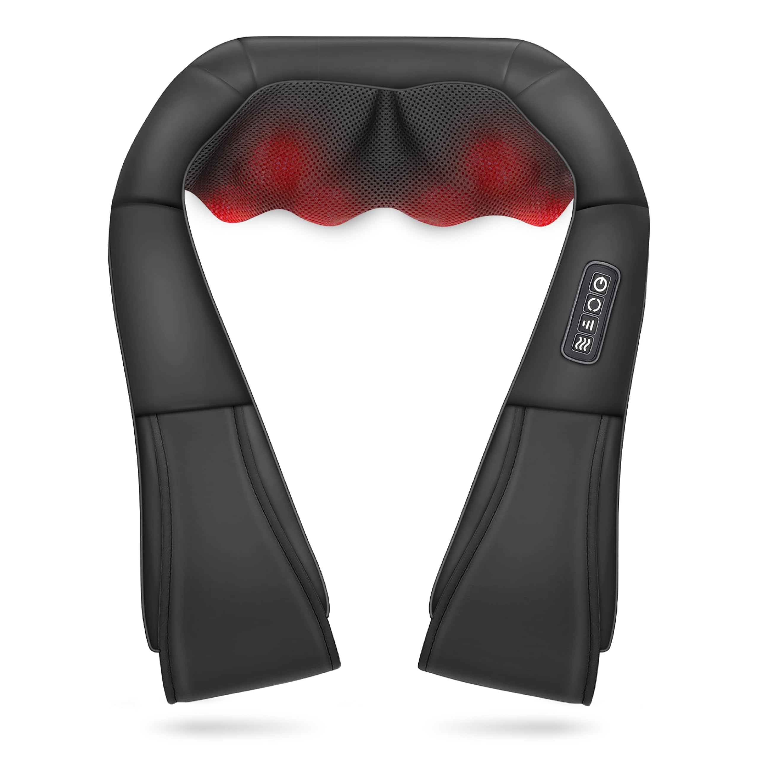 Daiwa Felicity shiatsu massager front view with eight kneading nodes for deep tissue relief.