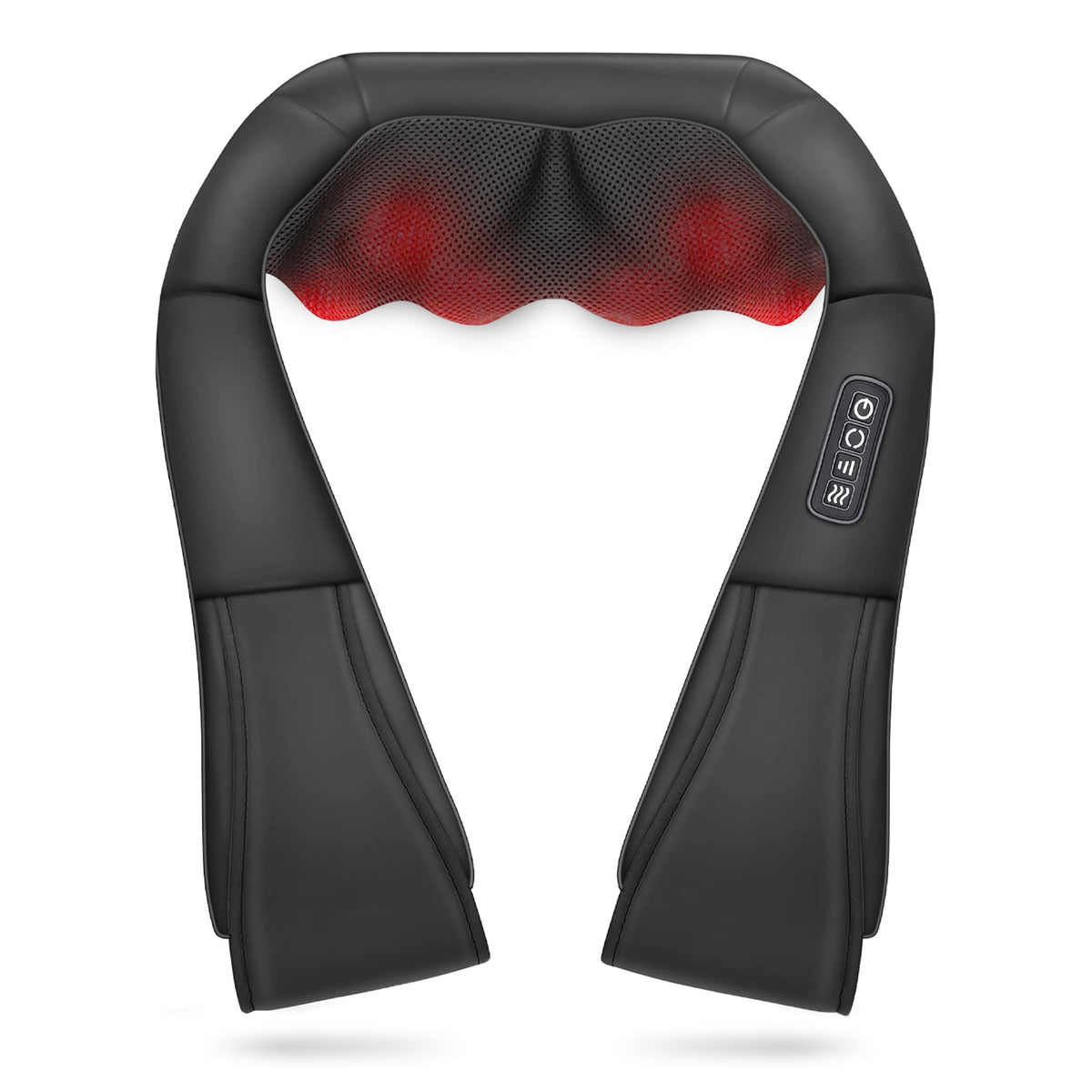 Daiwa Felicity shiatsu massager front view with eight kneading nodes for deep tissue relief.