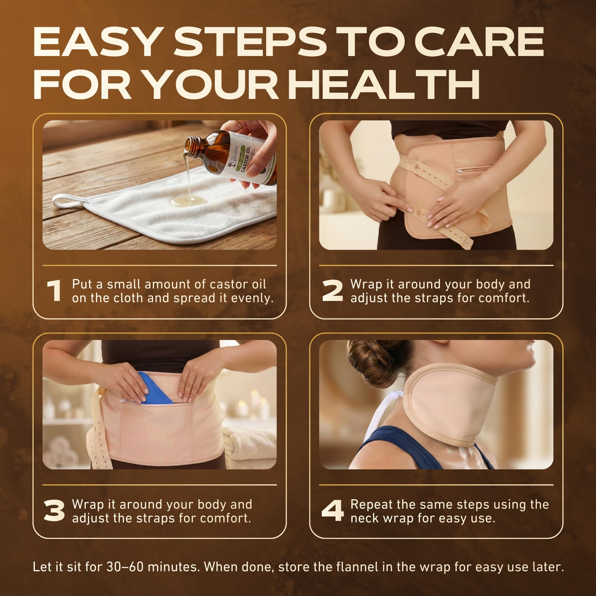 DaliLeo flannel layer absorbs oil for mess-free sessions.