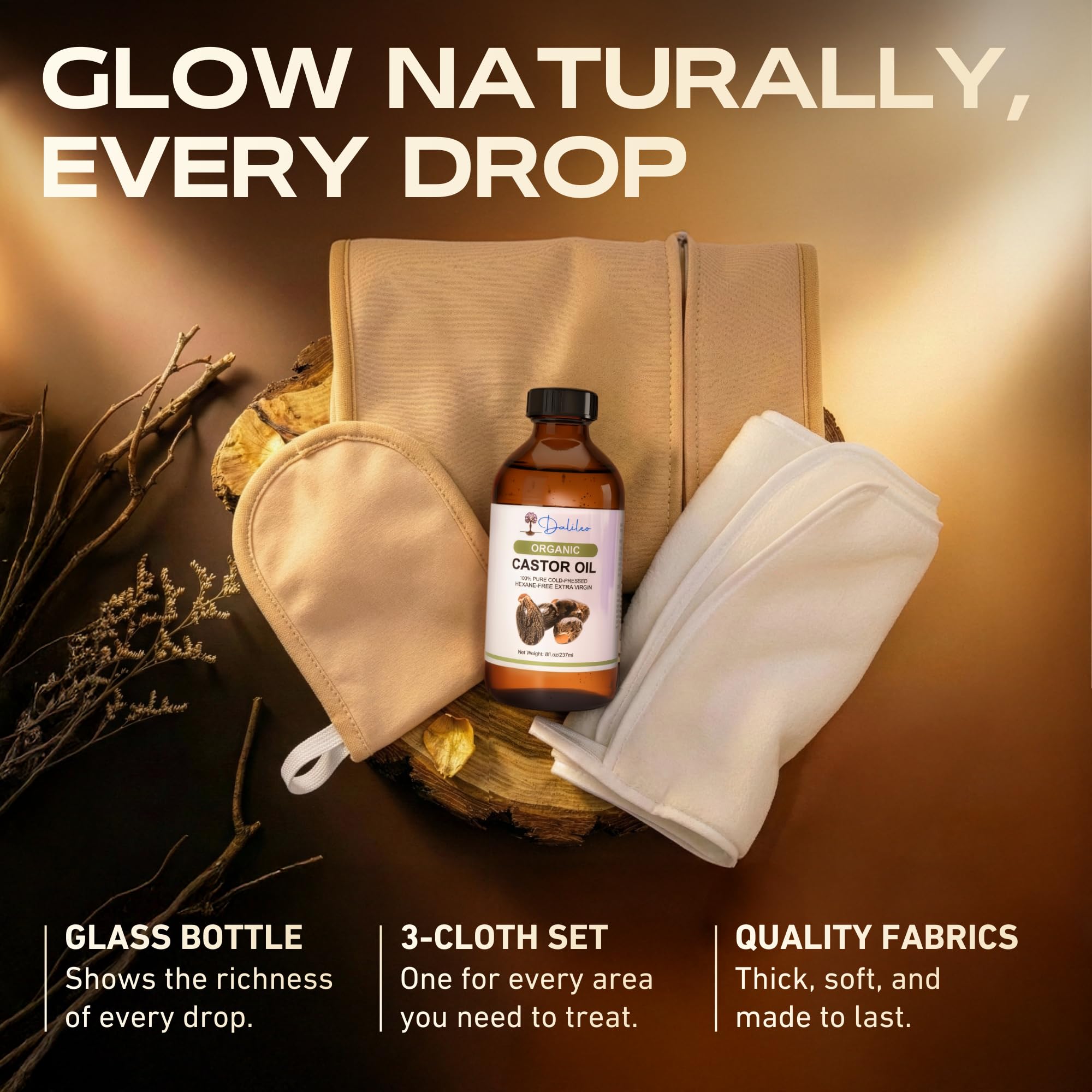 DaliLeo warm-comfort wrap creates a cozy, spa-like experience.