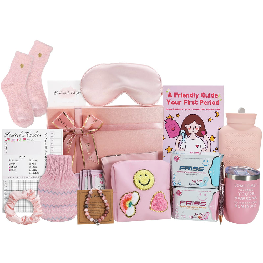 DancyLoad first period kit pouch, compact and school-ready for on-the-go preparation.
